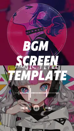 2分割ver.BGM再生風テンプレ
