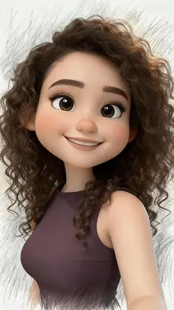 Caricature cute