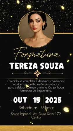 Convite Formatura