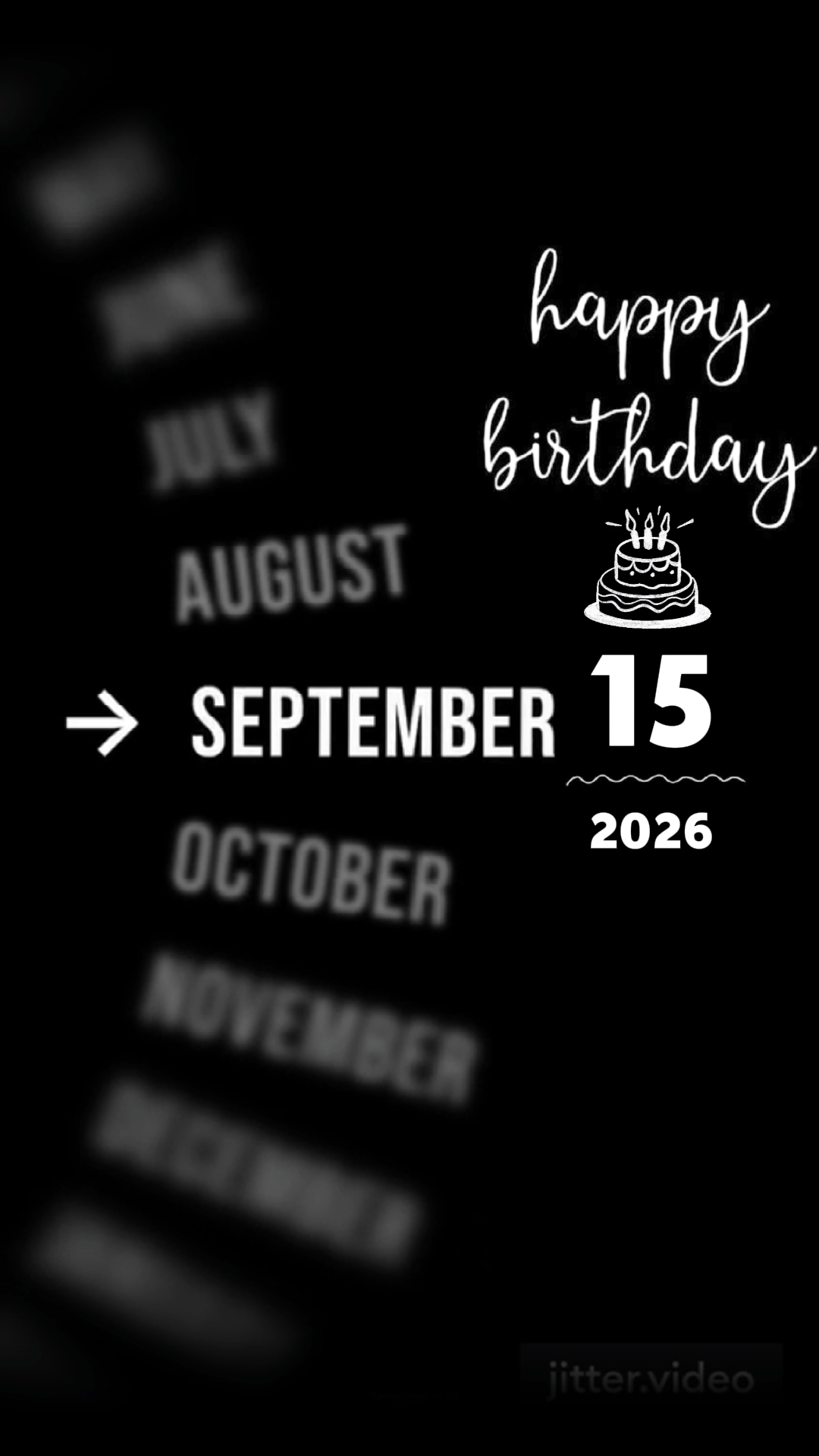 HBD SON 15 SEPT