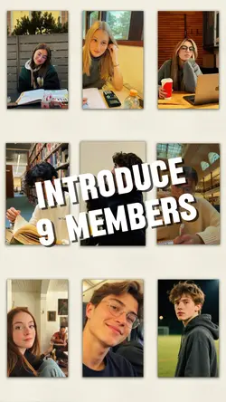 introduce 9 meembers