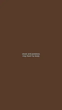 steak and potatoes