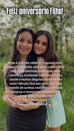parabéns filha 