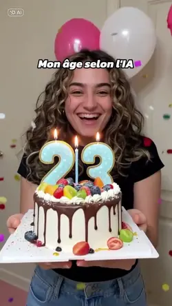 Mon âge selon l'IA