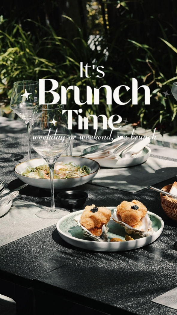 it's brunch time