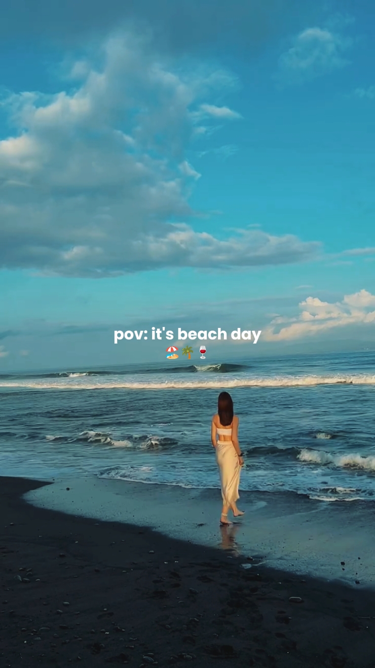 C'est le jour de la plage