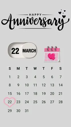 Anniversary 22 March