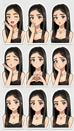 Anime Stickers 