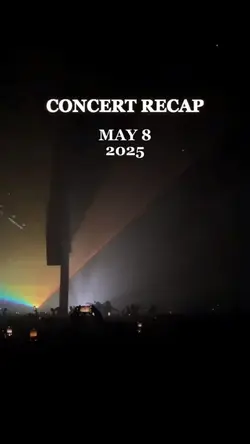 MY CONCERT RECAP