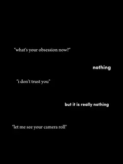 whats your obsession