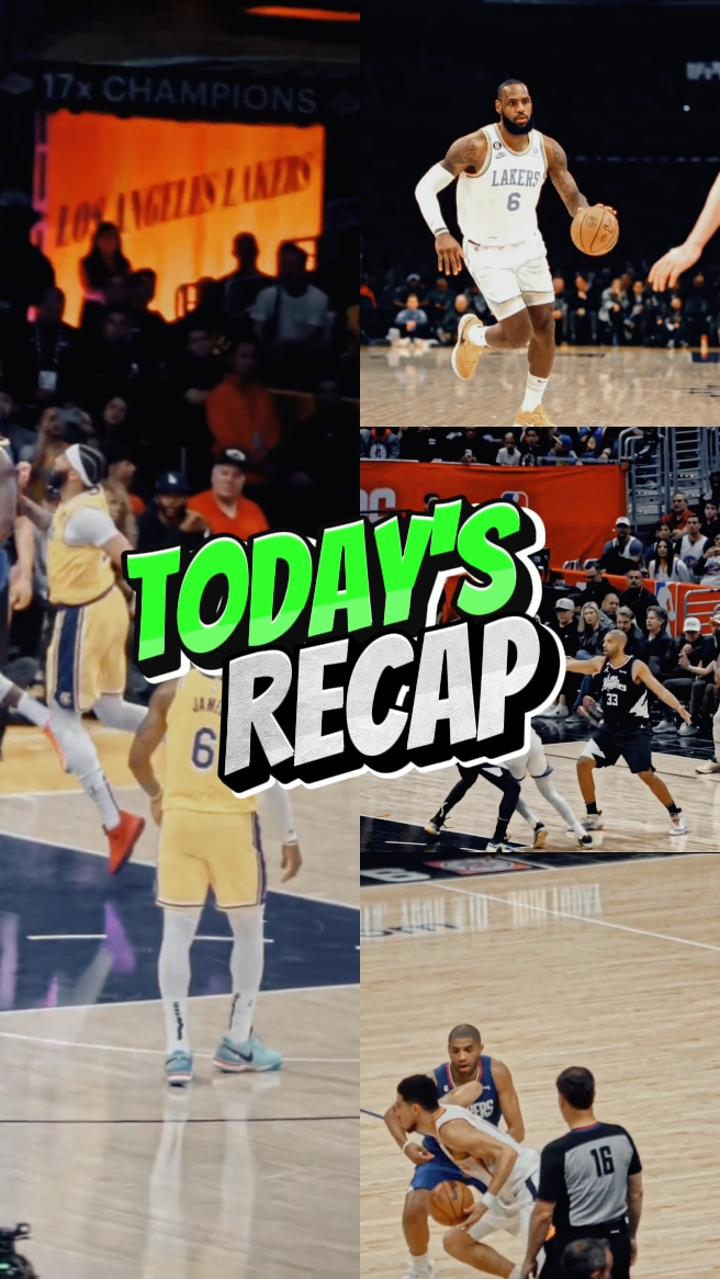 Today's Recap 