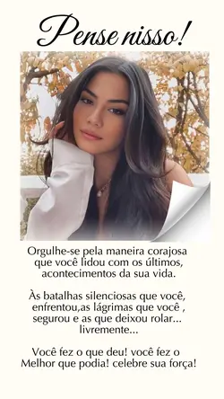 pense nisso 
