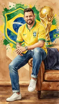 A seleção chegou
