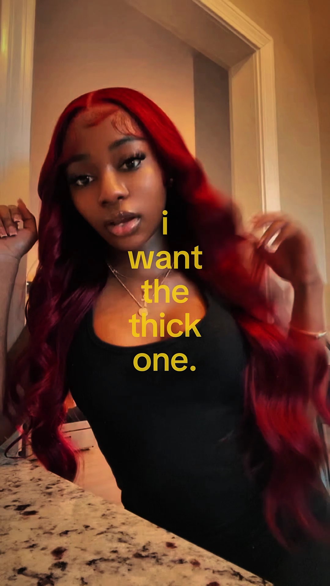 i want the thick
