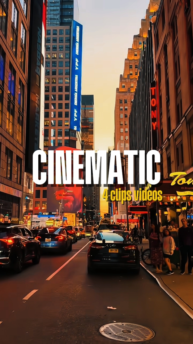 4 clips cinematográficos 