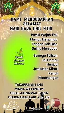 Selamat Idul Fitri 