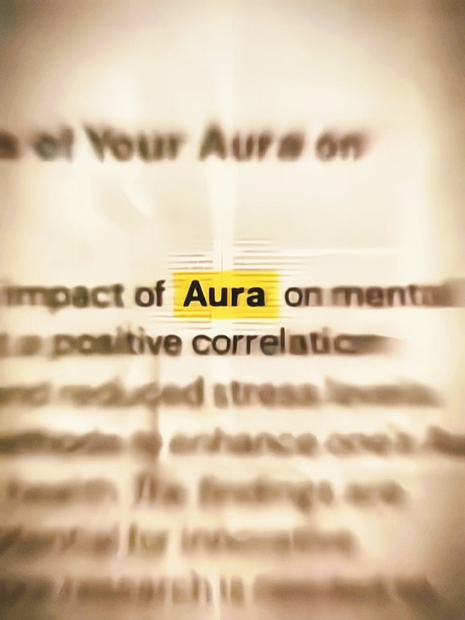 TENDÊNCIA DE AURA