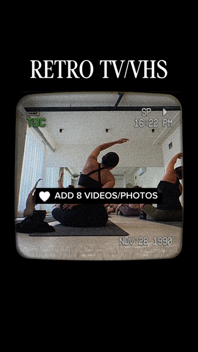 retro vhs / tv