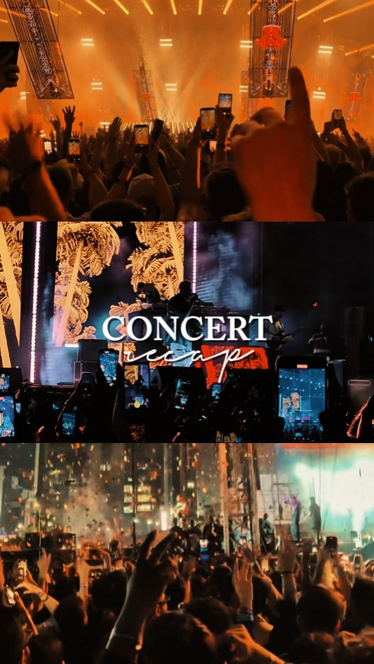 Récapitulatif du concert