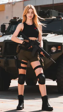 female soldiers ai