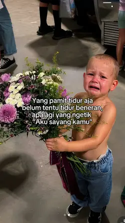 Yang pamit tidur aja