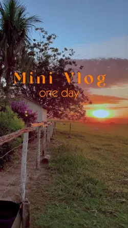 Mini Vlog one day 