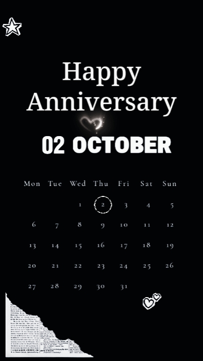 october anniversary