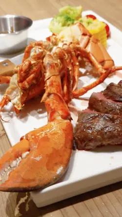 Lobster steak