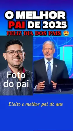 Eleito pai do ano 