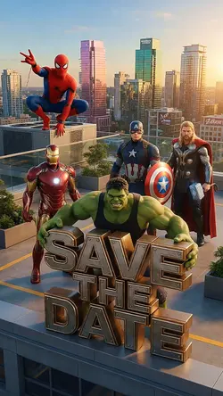 Save the Date Marvel