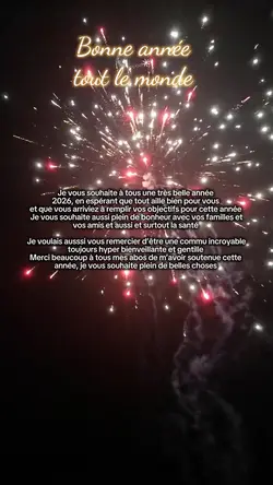 Bonne année 