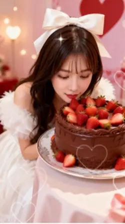 🍓の甘いﾁｮｺｹｰｷど〜ぞ🎂💝