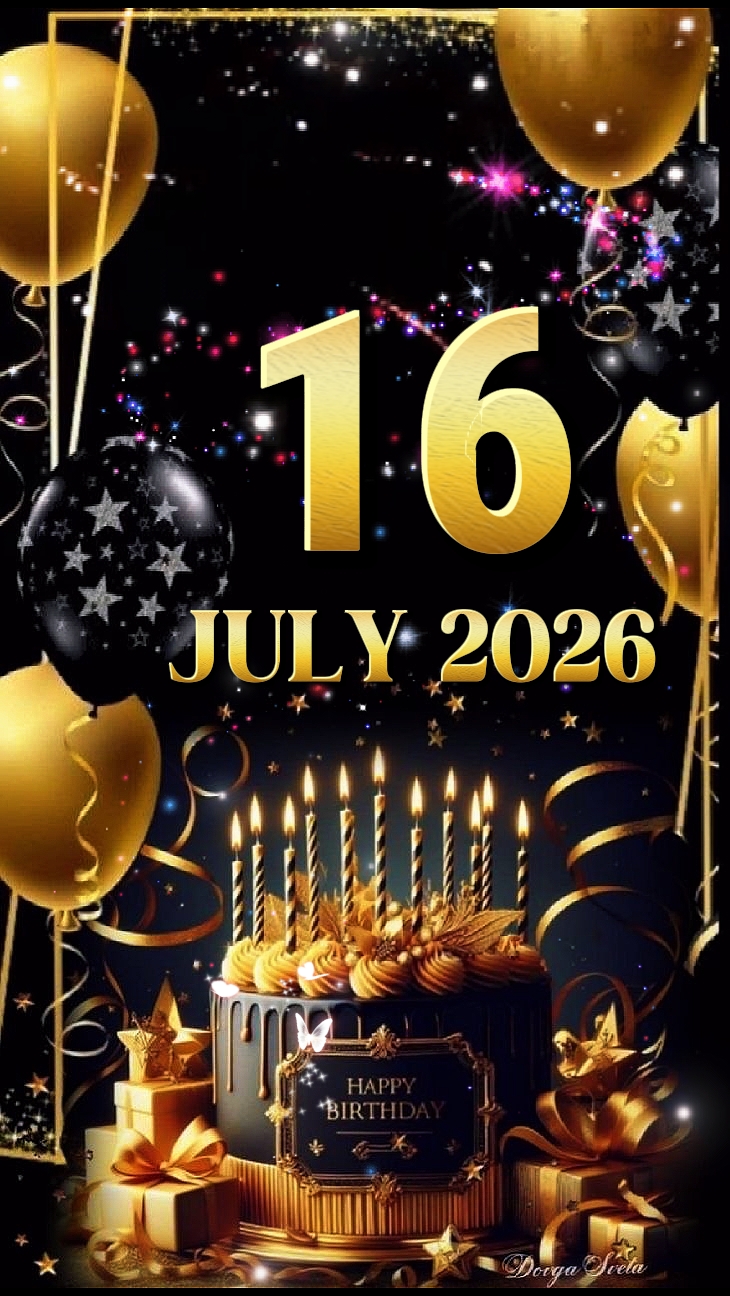 Aniversário 16 de julho 