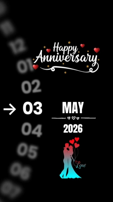 ANNIVERWARY 3 MAY