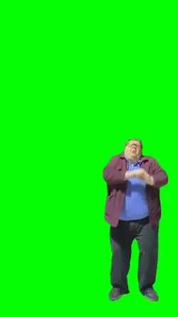 Man funny dancing