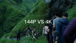 4K VS 144P