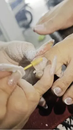 Nail dust