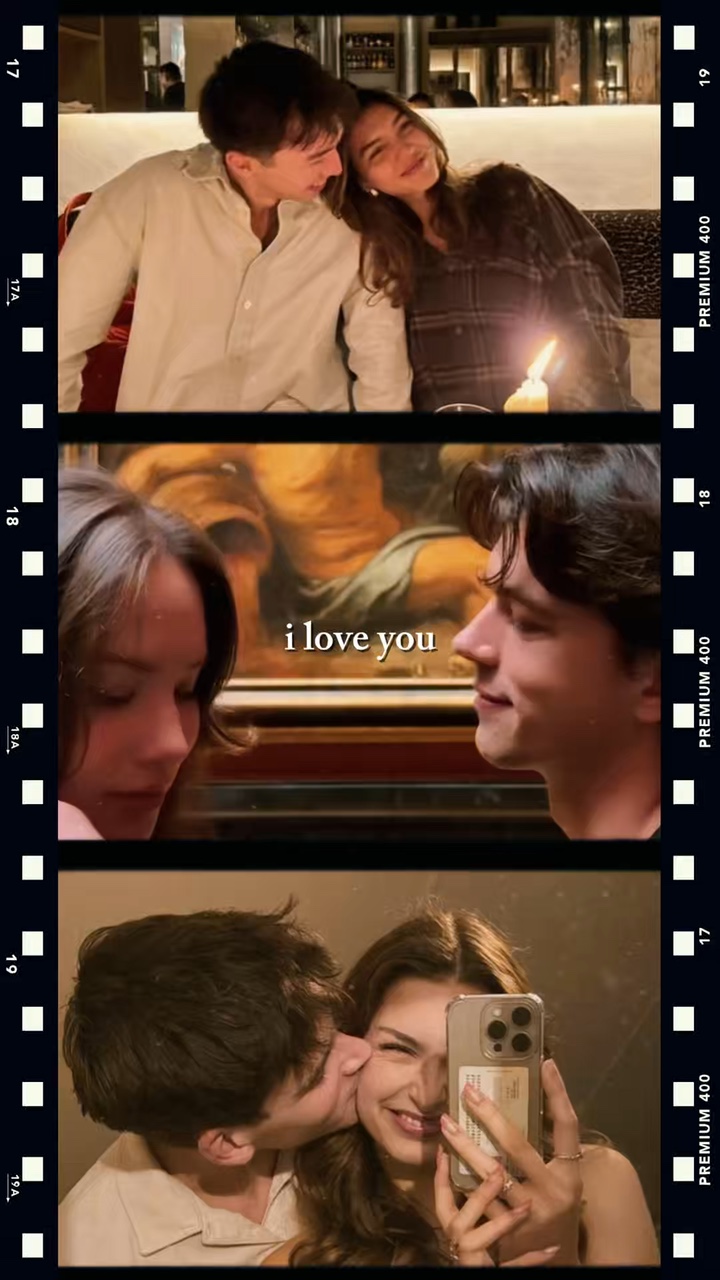 retro film scroll