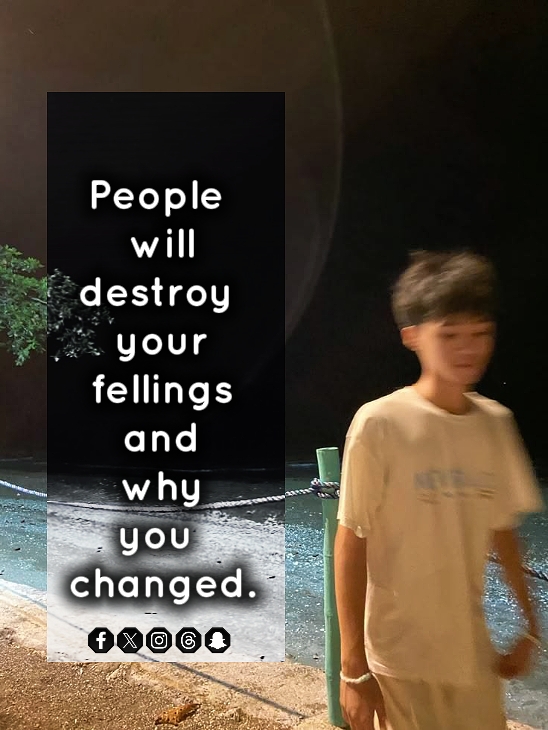 pourquoi tu as changé 