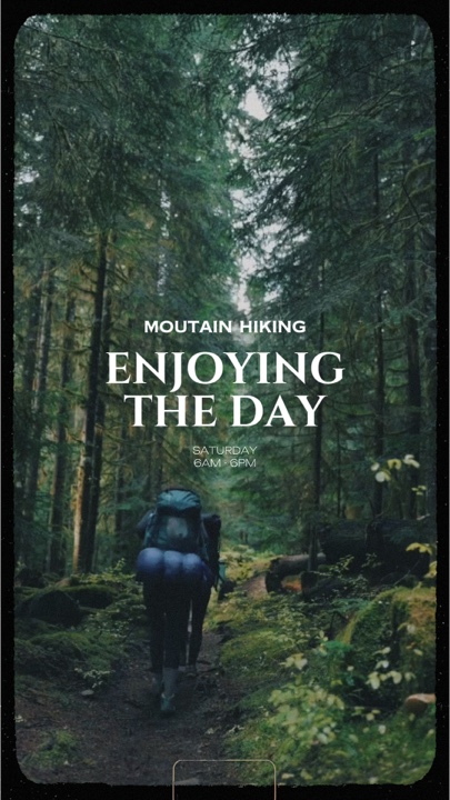 Mini vlog hiking