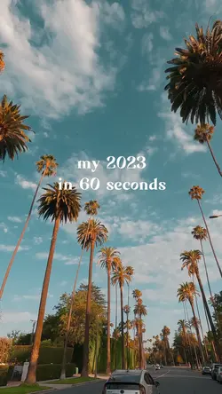 my 2023 in 60 second