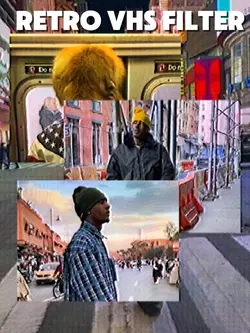 Retro VHS filter 📼