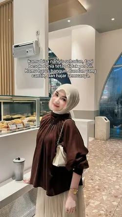 Kamu bisa nangis tpi