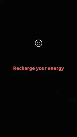 Recharge your energy