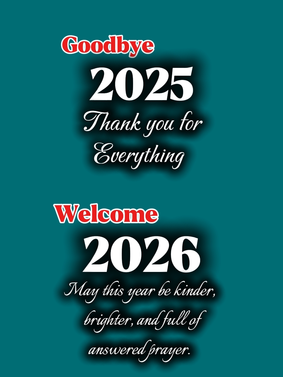 goodbye 2025