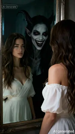 Halloween mirror ai