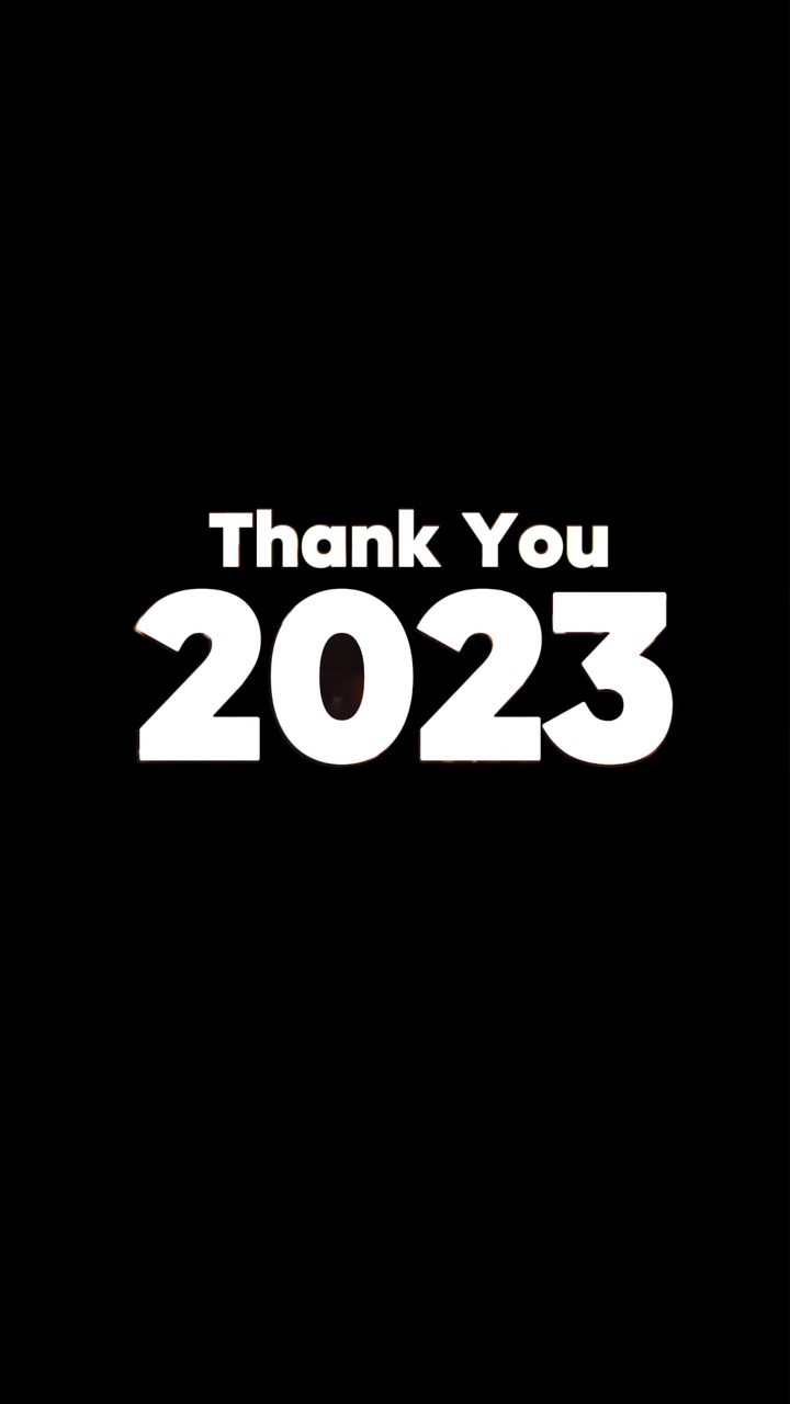 Thank you 2023