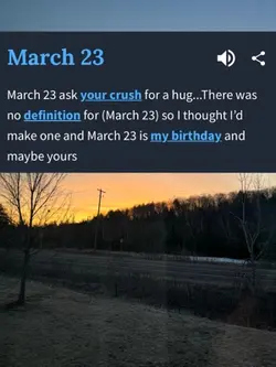 march 23rd