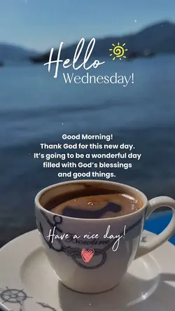 Hello Wednesday ☕️
