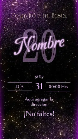 Invitación cumpleaño